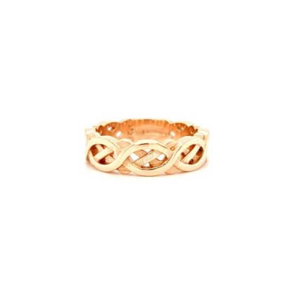 9ct Rose Gold Celtic Flow Ring